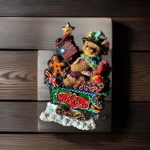 Crinkle Claus Crinkle Coal Car Possible Dreams VTG 1997 Collectible Train Set